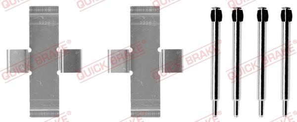 Accessory Kit, disc brake pad